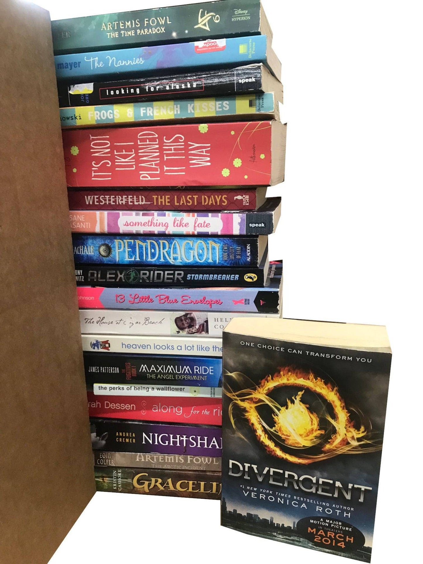 TheBookBundler Bulk Books 50 books Paperback Young Adult Books (YA)