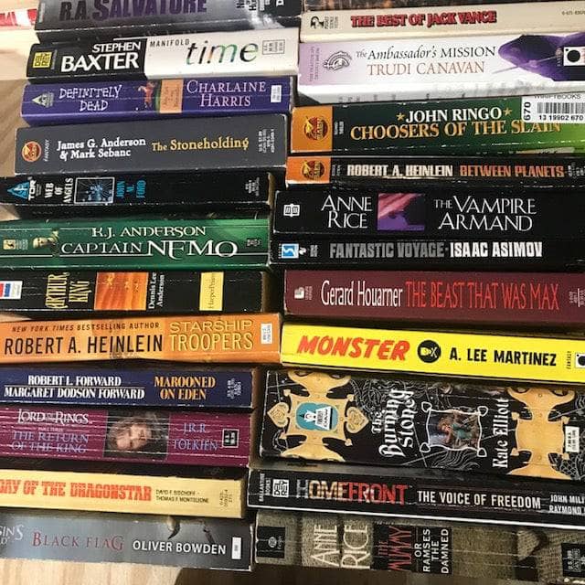 TheBookBundler Bulk Books 75 Science fiction & Fantasy Books Science Fiction & Fantasy Adult Big Book Box