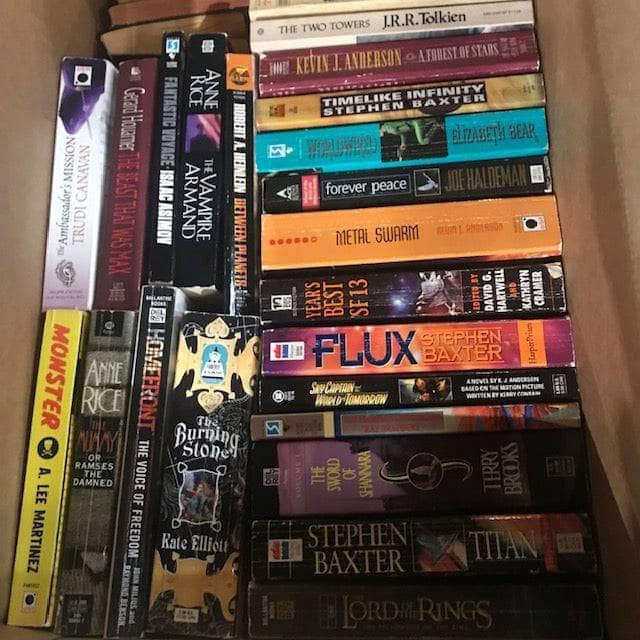 TheBookBundler Bulk Books 75 Science fiction & Fantasy Books Science Fiction & Fantasy Adult Big Book Box