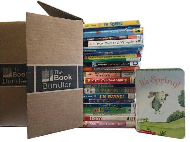 TheBookBundler Bulk Books BEATER Board Books (50 books) BEATER Box of Baby Board Books