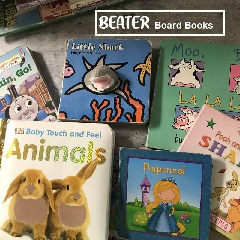 TheBookBundler Bulk Books BEATER Box of Baby Board Books