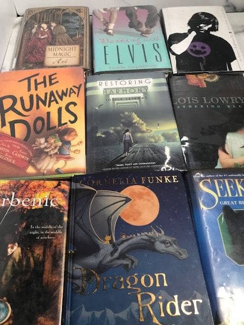 TheBookBundler Bulk Books BEATER Hardcover Young Adult Books YA