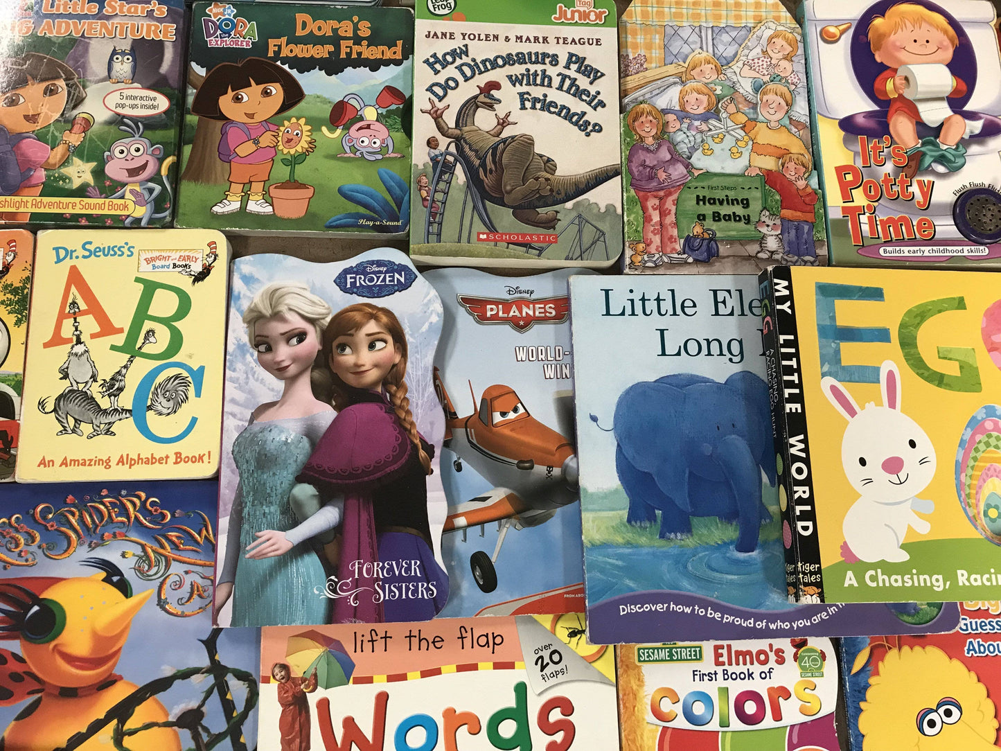 FIVE-PACK Bundle Children's Board books — Discover Books