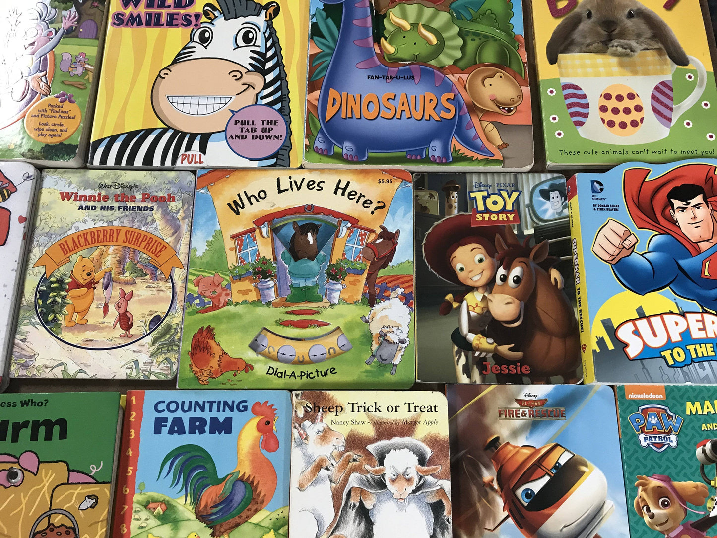 11 Children's Board Books for Babies/Toddlers Variety Bundle 2 Play-a-Song  books