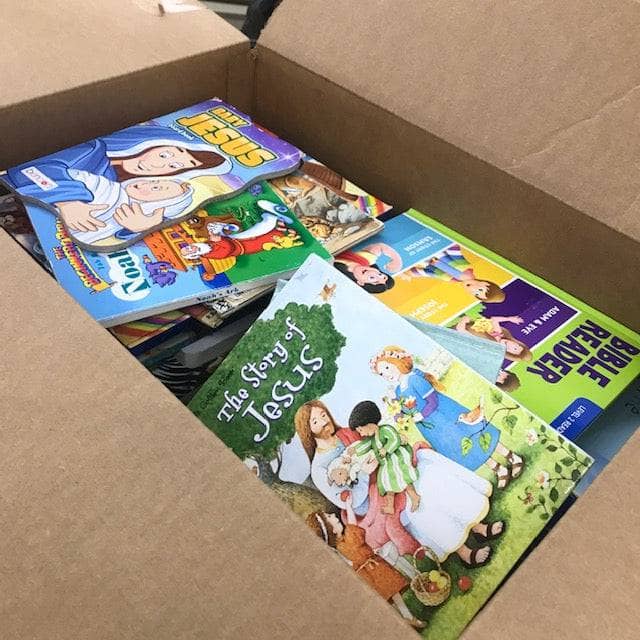 Kids Christian Family Surprise Book Box (70 books) TheBookBundler