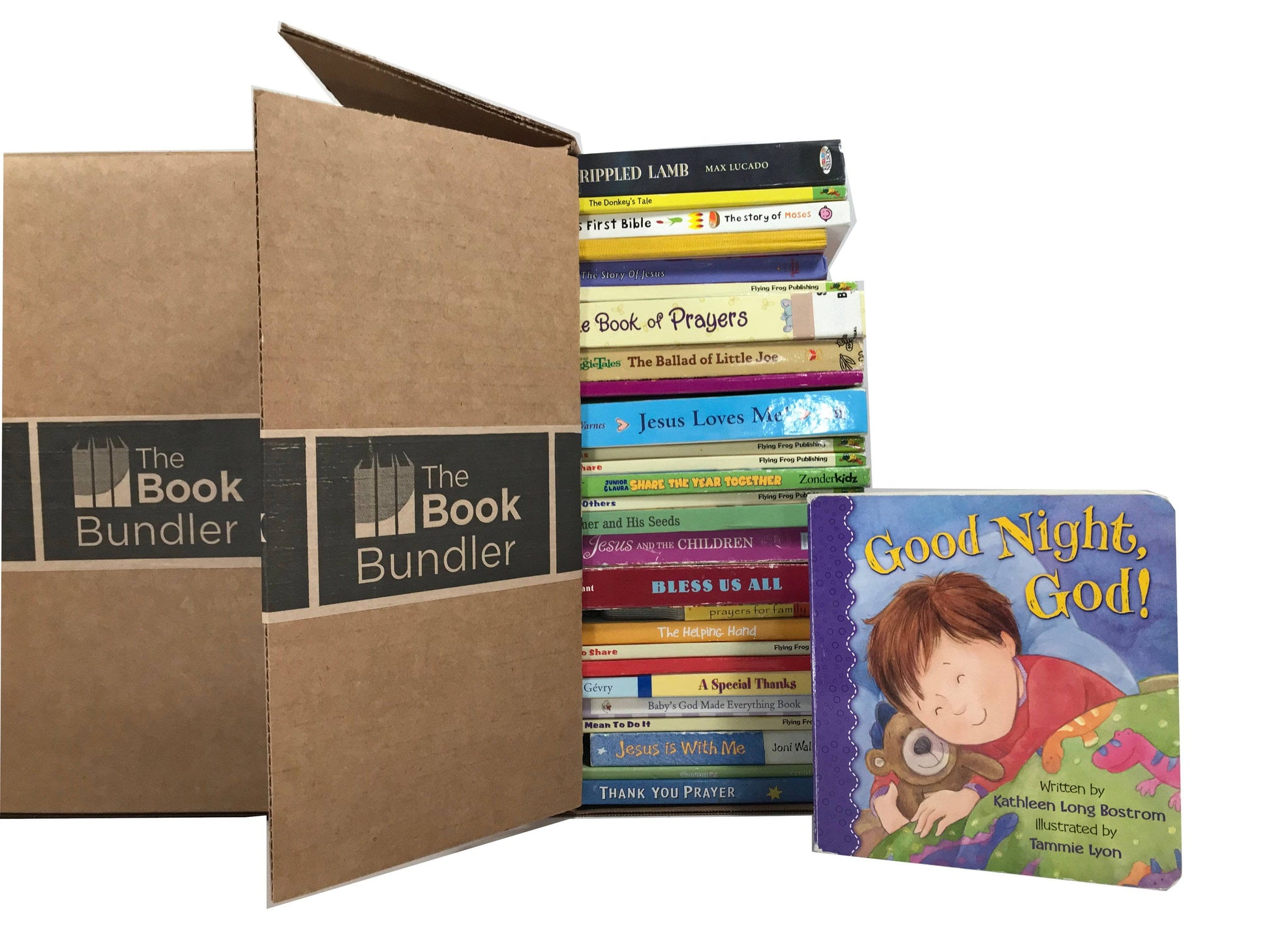 TheBookBundler Bulk Books Christian Toddler (25 Books) Christian Kids Books - Toddler Mixed Box