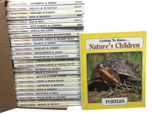 TheBookBundler Bulk Books Complete Set(26 books) Nature's Children <br> Animal Nonfiction (ages 7-10)