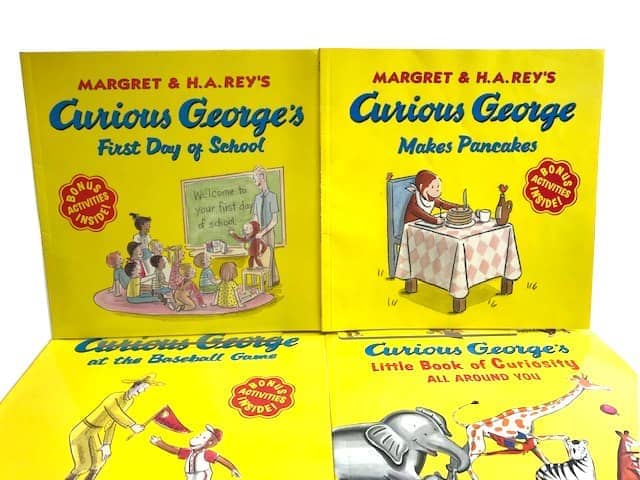 TheBookBundler Bulk Books Curious George Books