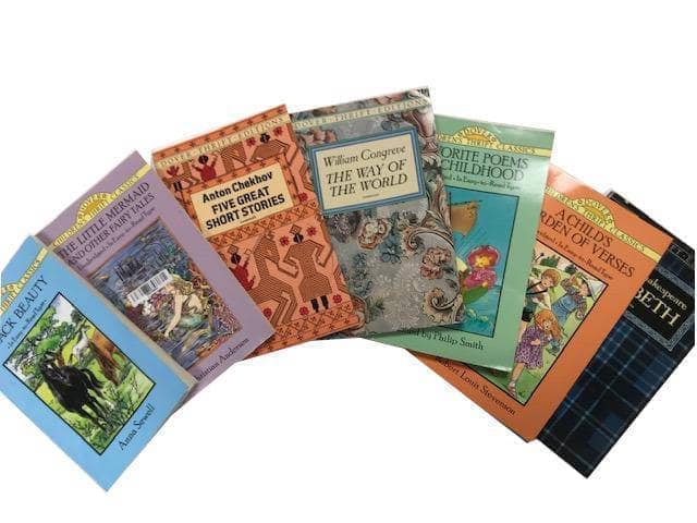 TheBookBundler Bulk Books Dover Classics
