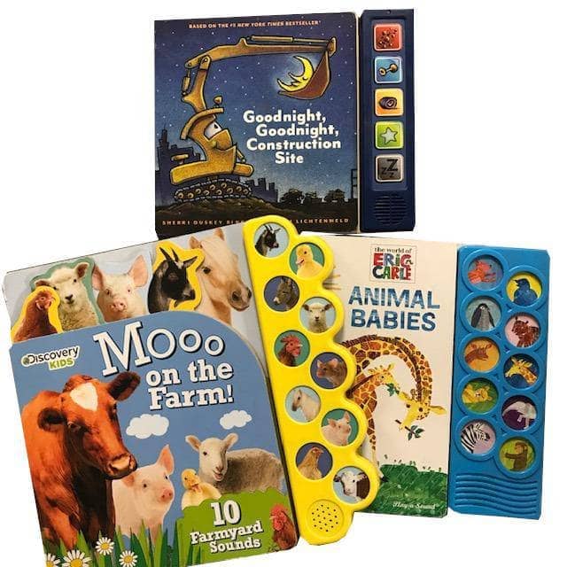 TheBookBundler Bulk Books Electronic & Interactive Board Books (ages 0-3)