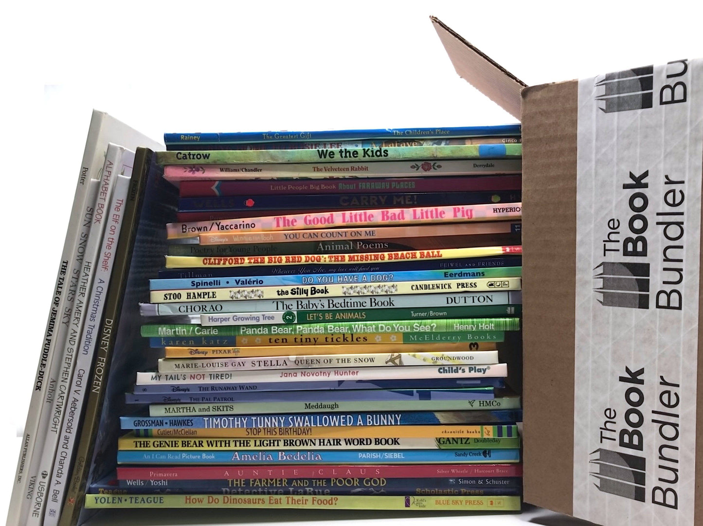 TheBookBundler Bulk Books Large Illustrated Hardcover Kids Books<br> (ages 4-8)