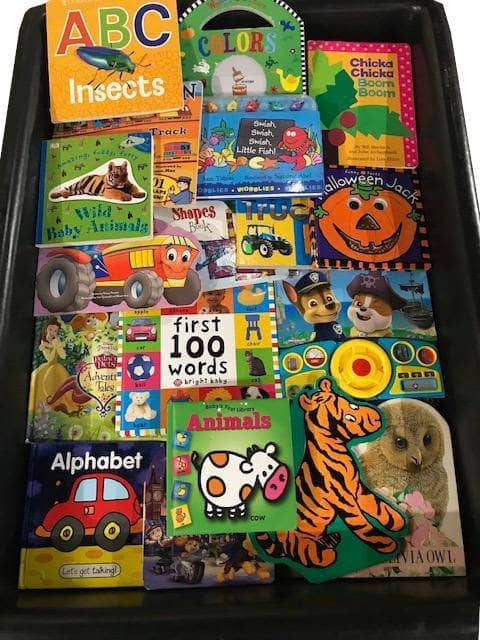 TheBookBundler Bulk Books Large Interactive Baby & Toddler Books (ages 0-3)