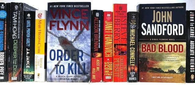 TheBookBundler Bulk Books Mystery, Suspense, Thriller Paperback Books