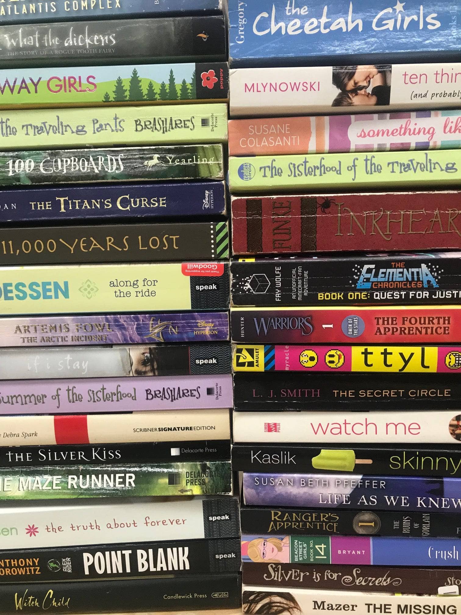 TheBookBundler Bulk Books Paperback Young Adult Books (YA)