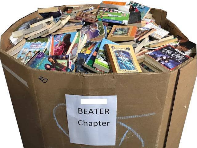 TheBookBundler Pallets of Bulk Books Pallet of bulk kids books <br> BEATER paperback chapter books